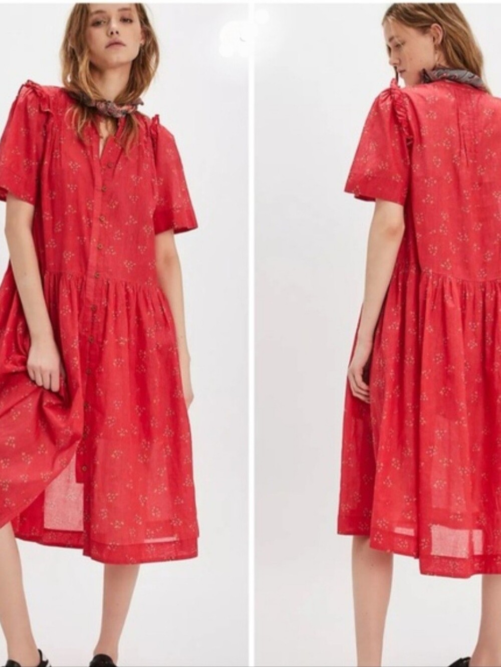 FREE PEOPLE MAE MIDI DRESS